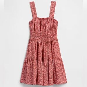 GAP Red and White Floral Dress